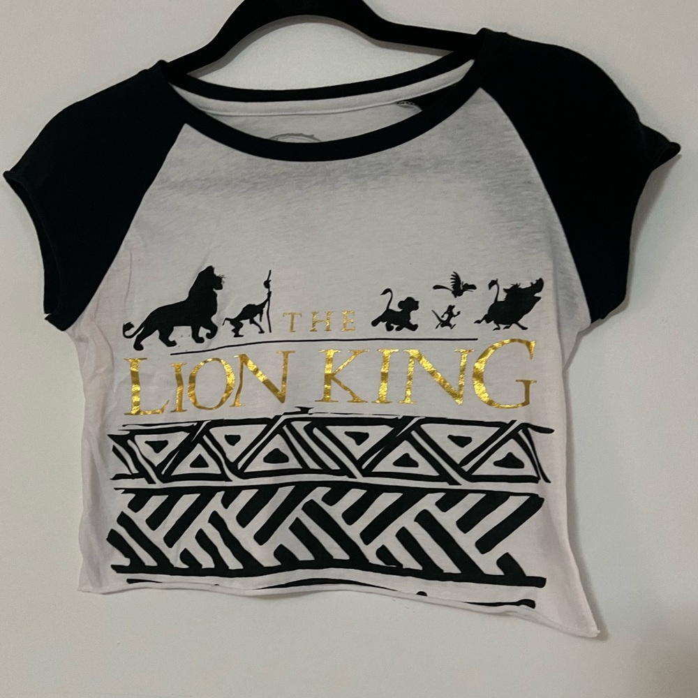 lion king crop top
